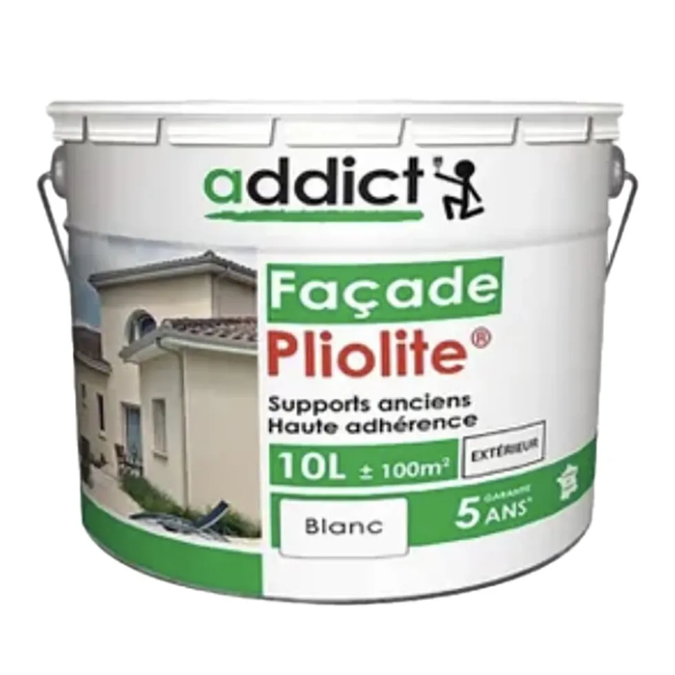 Peinture Façade Pliolite addict Blanc