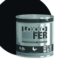 Peinture Fer Antirouille LOXXO Noir mat