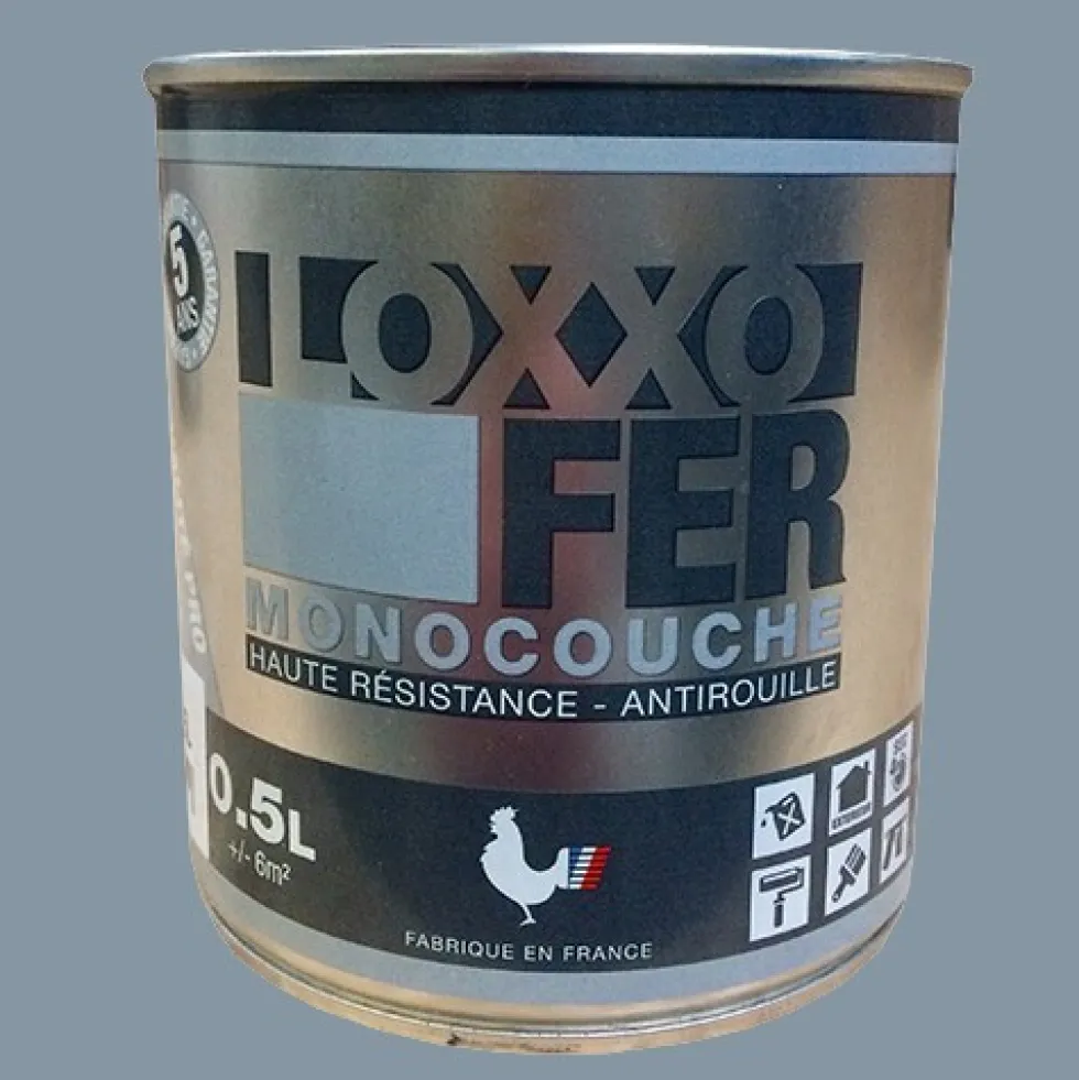 Peinture Fer Antirouille LOXXO Gris argent