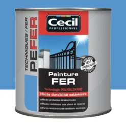 Peinture Fer Cécil Professionnel PE FER Bleu