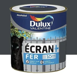Peinture fer DULUX VALENTINE Ecran+ brillant Anthracite