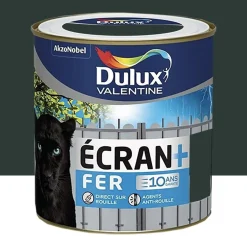 Peinture fer DULUX VALENTINE Ecran+ brillant Vert patrick