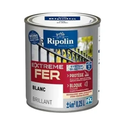 Peinture Fer RIPOLIN Extreme Fer Bi-Activ Blanc