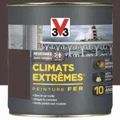 Peinture Fer V33 Climats Extrêmes Brun havane Brillant
