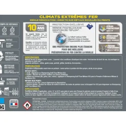 Peinture Fer V33 Climats Extrêmes Bleu hoggar Brillant