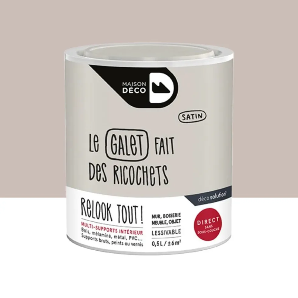 Peinture finition MAISON DECO Relook Tout Galet