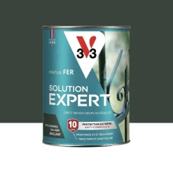Peinture Glycéro Fer 10ans V33 Solution Expert Vert omorika