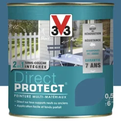 Peinture Glycéro Multi-matériaux V33 Direct Protect Bleu orage