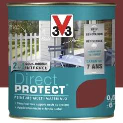Peinture Glycéro Multi-matériaux V33 Direct Protect Rouge Basque