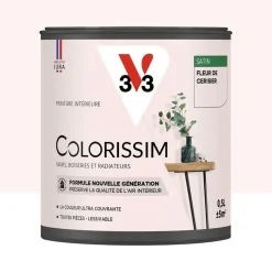 Peinture intérieure V33 Colorissim Satin Fleur de cerisier