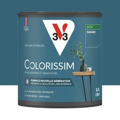 Peinture intérieure V33 Colorissim Satin Canard