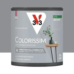 Peinture intérieure V33 Colorissim Satin Gris Acier