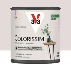 Peinture intérieure V33 Colorissim Satin Dragée
