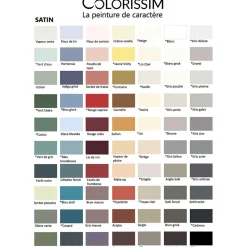 Peinture intérieure V33 Colorissim Satin Dragée