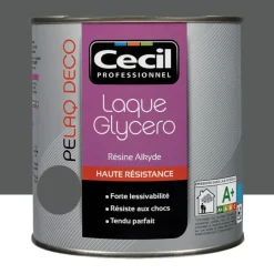 Peinture laque CÉCIL PELAQ DECO Brillant Gris ardoise