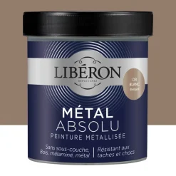Peinture Libéron Métal Absolu Brillant Or blanc