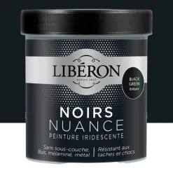 Peinture LIBÉRON Noirs Nuance Black Green brillant