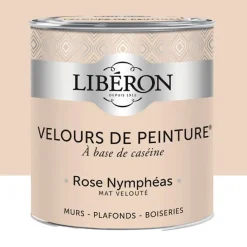 Peinture LIBÉRON Velours de Peinture Rose Nymphéas
