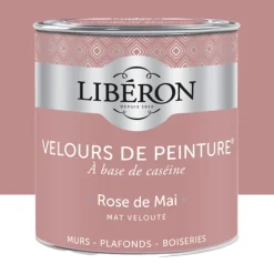 Peinture LIBÉRON Velours de Peinture Rose de Mai