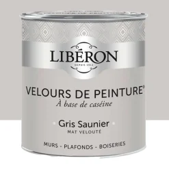 Peinture LIBÉRON Velours de Peinture Gris Saunier
