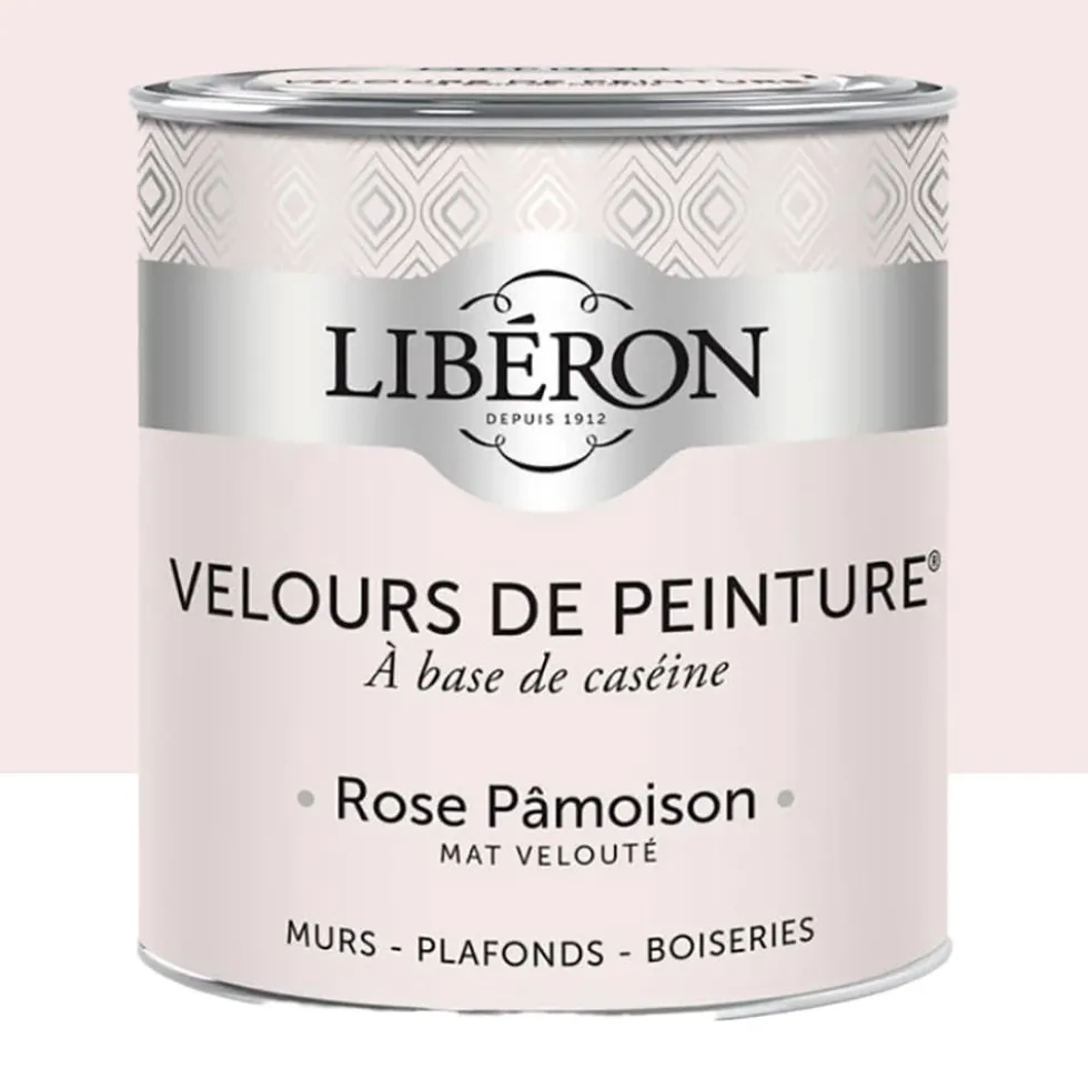 Peinture LIBÉRON Velours de Peinture Rose Pamoison