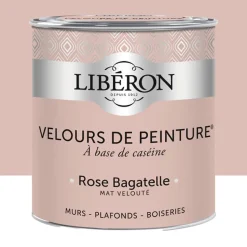 Peinture LIBÉRON Velours de Peinture Rose Bagatelle