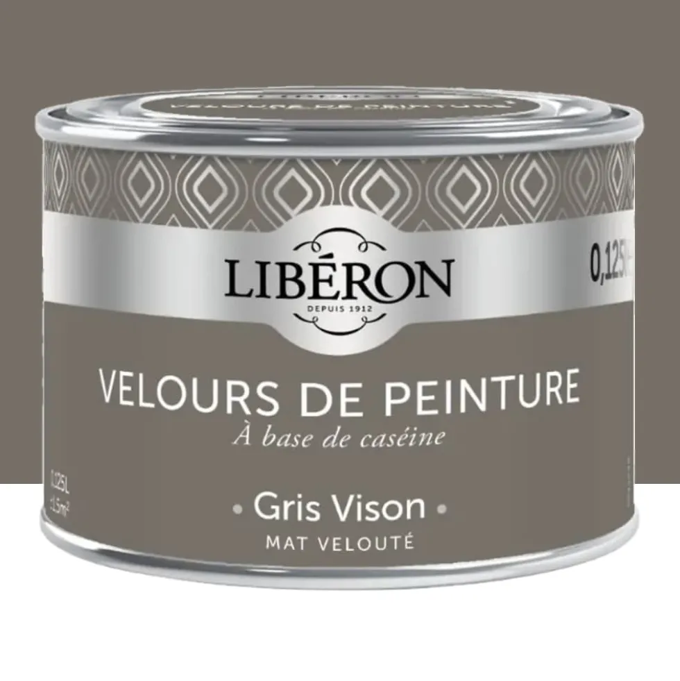 Peinture LIBÉRON Velours de Peinture Gris vison