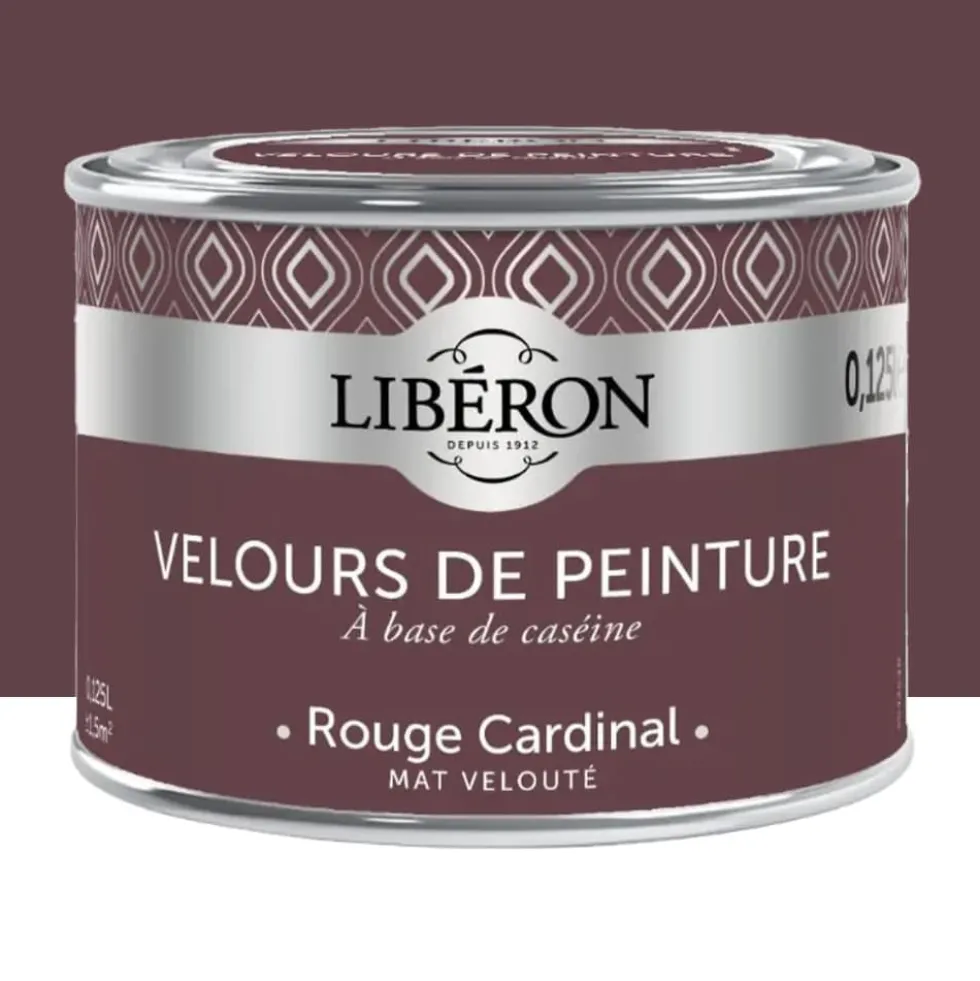 Peinture LIBÉRON Velours de Peinture Rouge cardinal