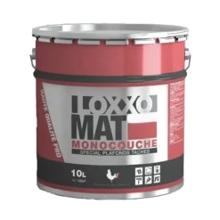 Peinture LOXXO Blanc Mat Monocouche 10L