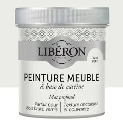 Peinture meuble à base de Caséine LIBERON Gris perle
