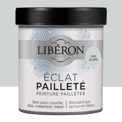 Peinture meuble Eclat Pailleté LIBERON Gris éclipse