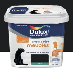 Peinture Meubles Dulux Valentine Simple & Déco Noir