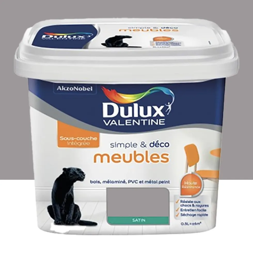 Peinture Meubles Dulux Valentine Simple & Déco Taupe intense