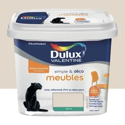 Peinture Meubles Dulux Valentine Simple & Déco Lin ivoire
