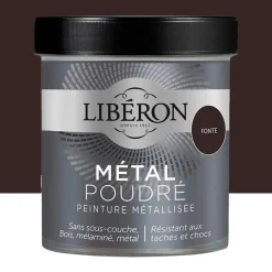 Peinture métallisée Libéron Métal Poudré Fonte