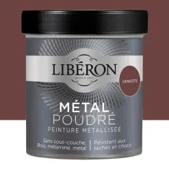 Peinture métallisée Libéron Métal Poudré Hematite