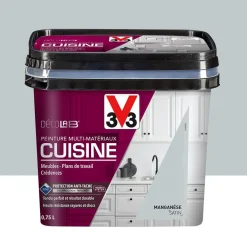 Peinture Multi-Matériaux Cuisine V33 Déco LAB Manganèse Satin