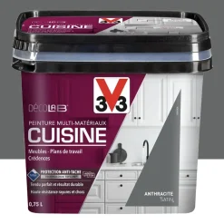 Peinture Multi-Matériaux Cuisine V33 Déco LAB Anthracite Satin