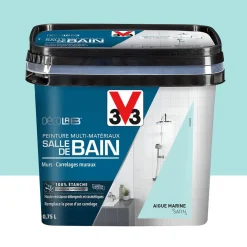 Peinture Multi-Matériaux Salle de bain V33 Deco Lab Aigue marine