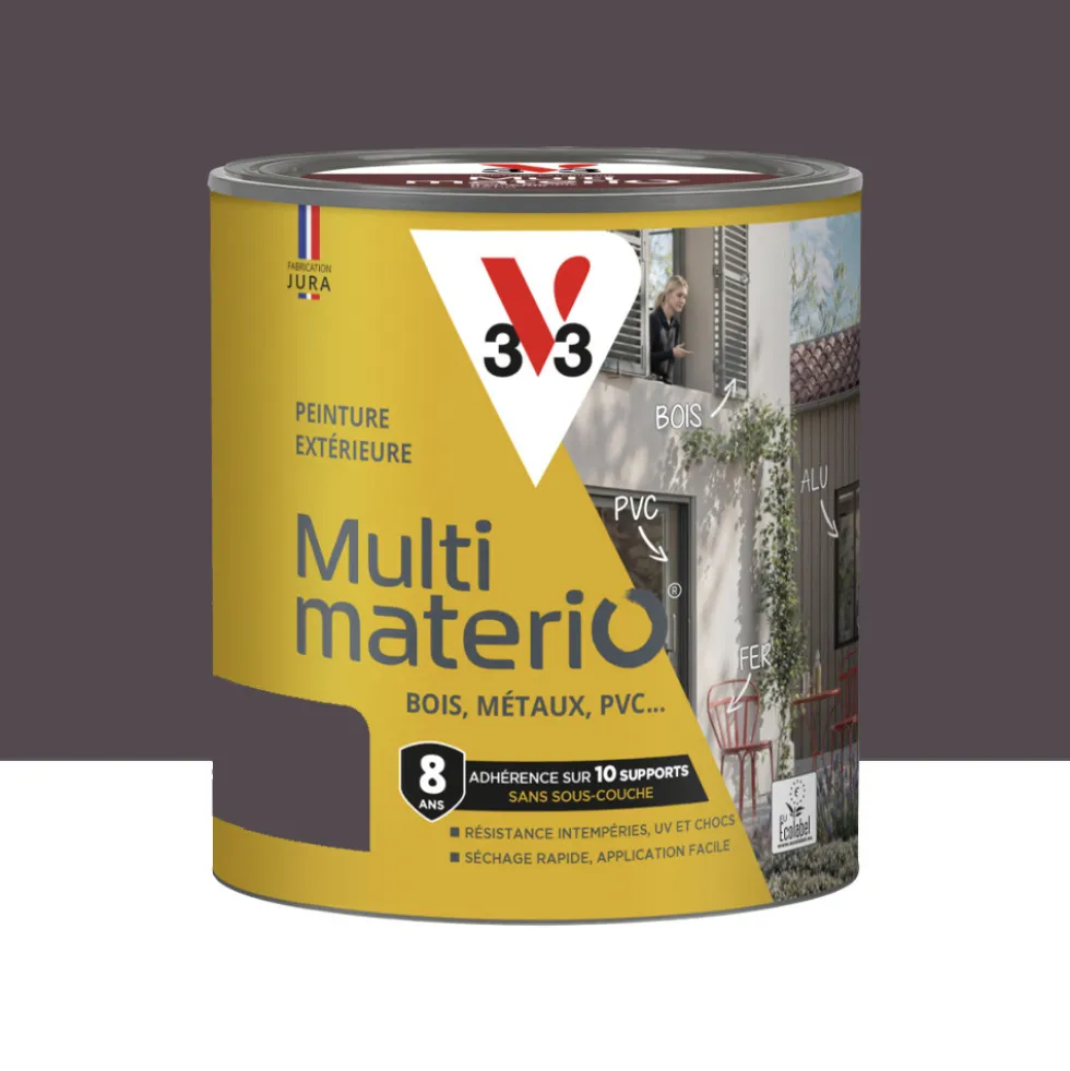 Peinture Multi-matério V33 Pourpre Satin