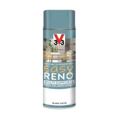 Peinture Multi-Supports Aérosol V33 Easy Réno Blanc