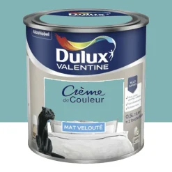 Peinture multi-supports Dulux Valentine Crème de Couleur Mat velouté Vert jade