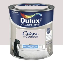 Peinture multi-supports Dulux Valentine Crème de Couleur Mat velouté Rose nude