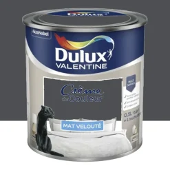 Peinture multi-supports Dulux Valentine Crème de Couleur Mat velouté Poivre