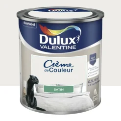 Peinture multi-supports Dulux Valentine Crème de Couleur Satin Falaise