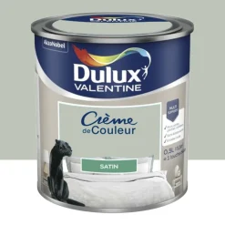Peinture multi-supports Dulux Valentine Crème de Couleur Satin Douceur de l'aube