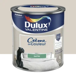 Peinture multi-supports Dulux Valentine Crème de Couleur Satin Caravane des sables