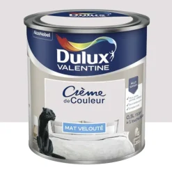 Peinture multi-supports Dulux Valentine Crème de Couleur Mat velouté Gris Tendance