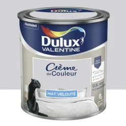 Peinture multi-supports Dulux Valentine Crème de Couleur Mat velouté Flocon