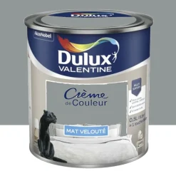 Peinture multi-supports Dulux Valentine Crème de Couleur Mat velouté Gris Sage